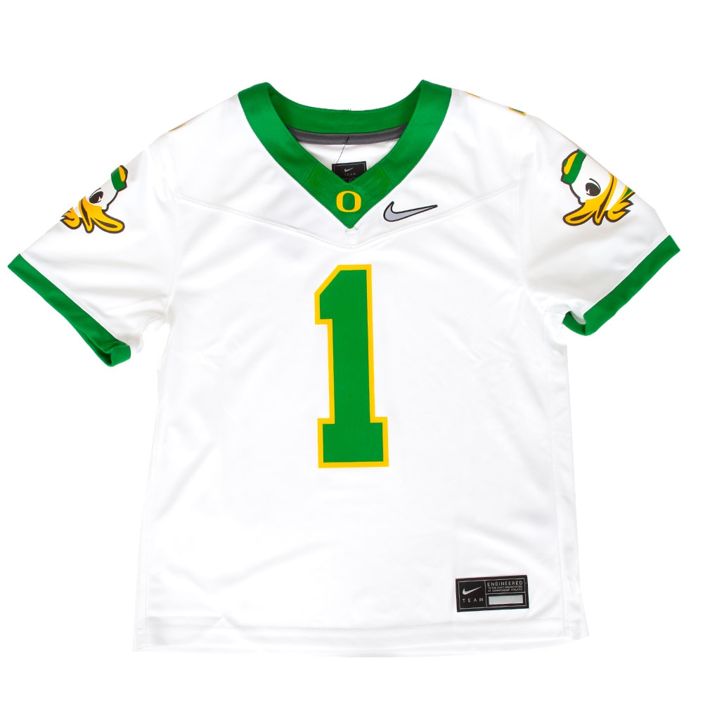 Ducks Spirit, Nike, White, Jerseys, Polyester, Kids, Youth, Football, Replica, 2024, 903360